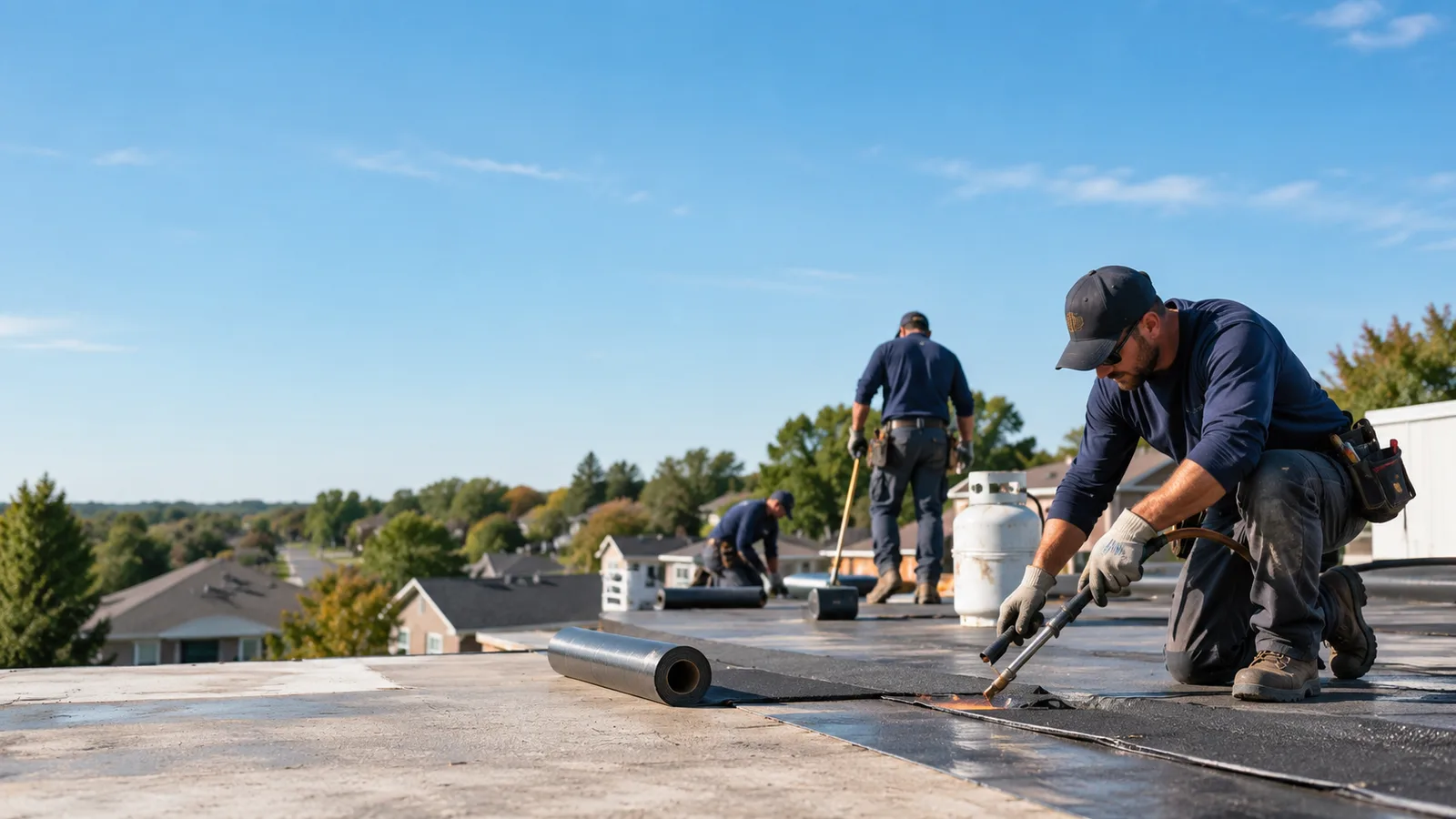 Flat Roof Leak Repair providers in Schoolcraft, MI